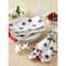 DII® Antique Blue Stars with Embroidered Edge Napkins, 6ct.